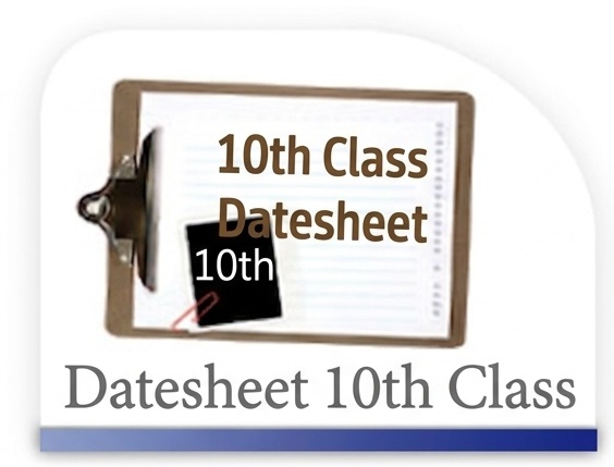 10th Datesheet