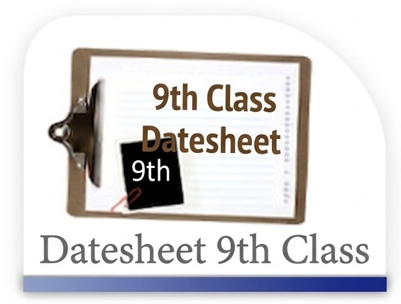 9th Datesheet
